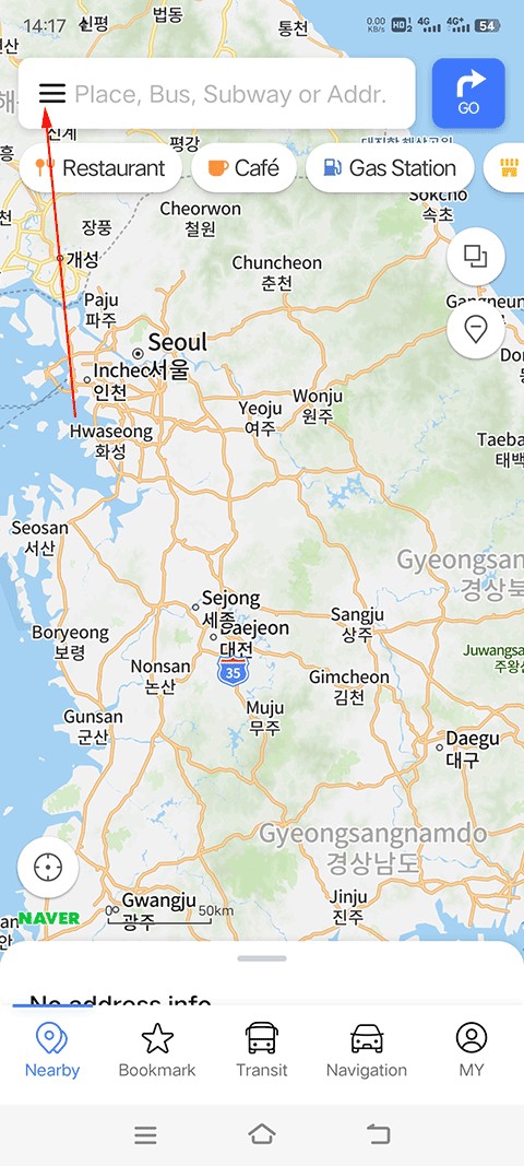 Naver Map安卓版