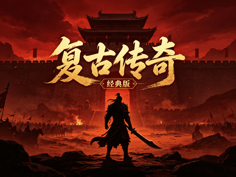 复古传奇手游主视觉