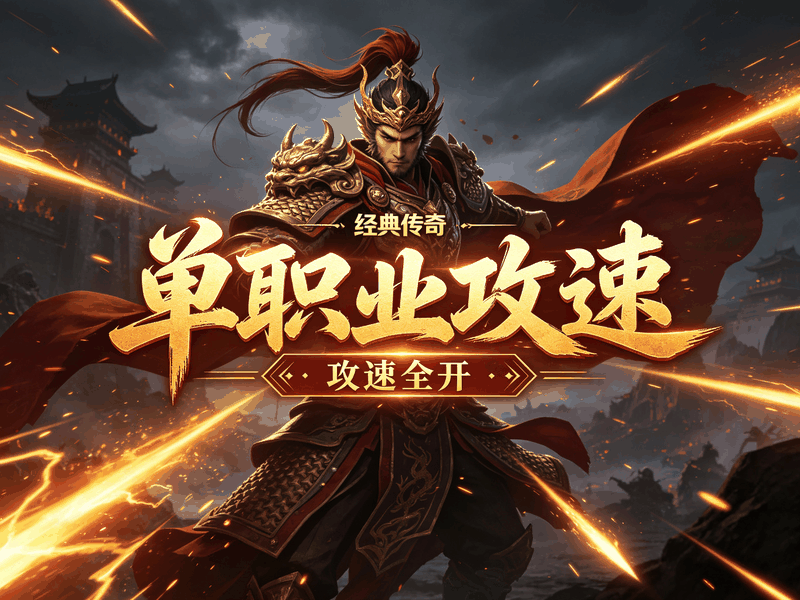 单职业攻速传奇手游封面