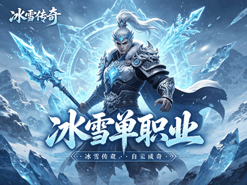 冰雪单职业传奇手游封面