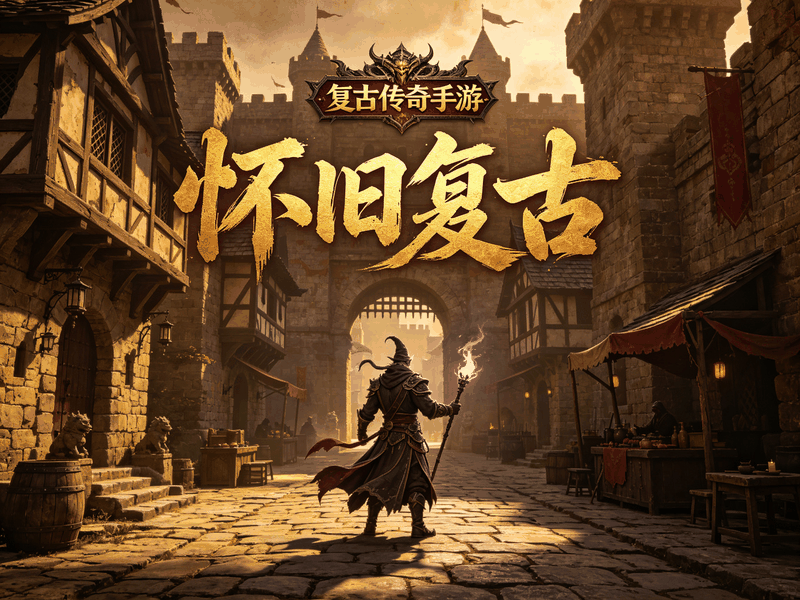 怀旧复古传奇传奇手游封面